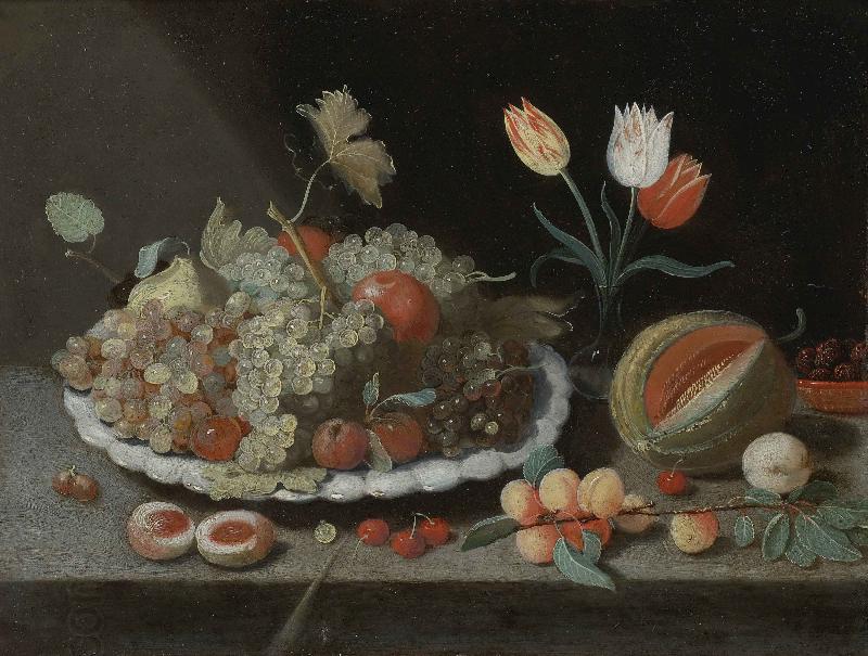 Jan Van Kessel Still life with grapes and other fruit on a platter China oil painting art